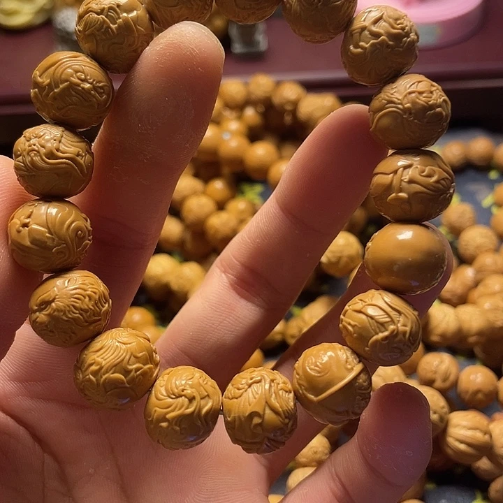 云蝉猴头,关公手串