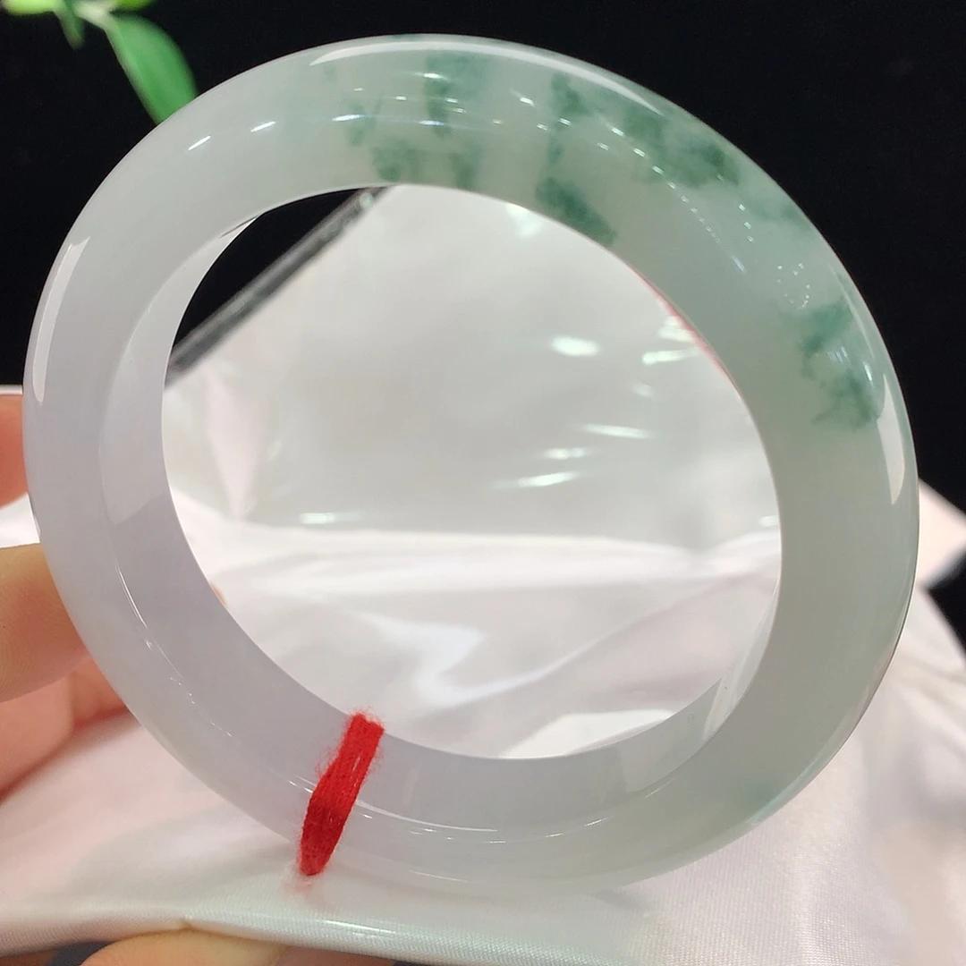 翡翠未镶嵌手镯0034