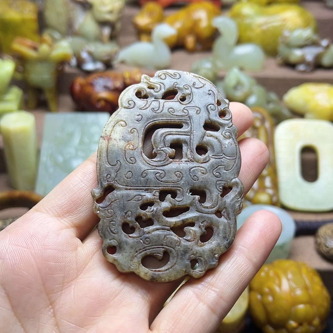 白玉菩提吊坠91。。