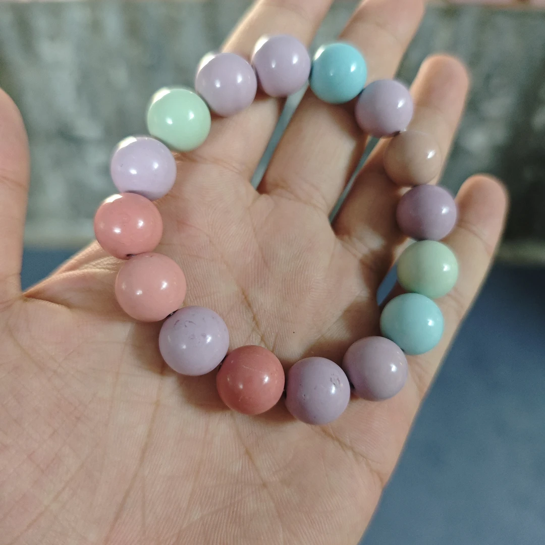 A30糖果马卡龙14mm手串