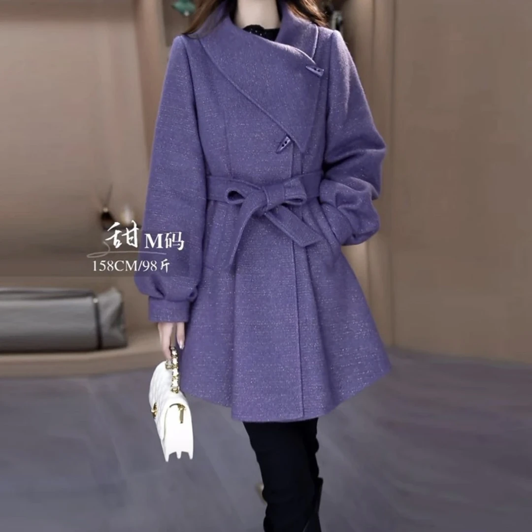 【风衣】2025秋冬新款气质时尚大气减龄休闲收腰显瘦风衣中长款风衣