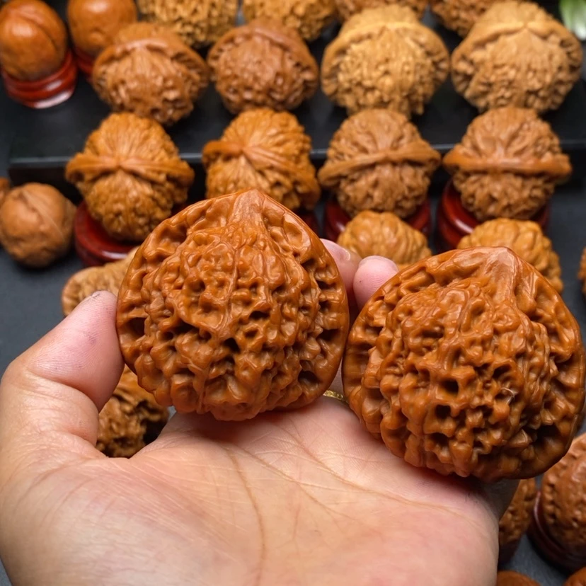 【闪购商品】文玩核桃把件59官帽