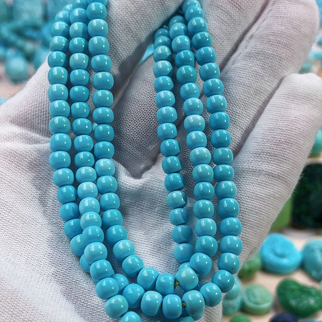 绿松石珠宝奇石未镶嵌