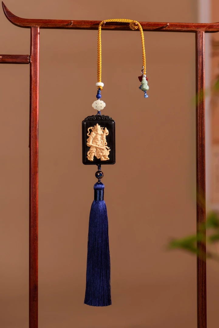 北路财神赵公明家居饰品汽车挂件