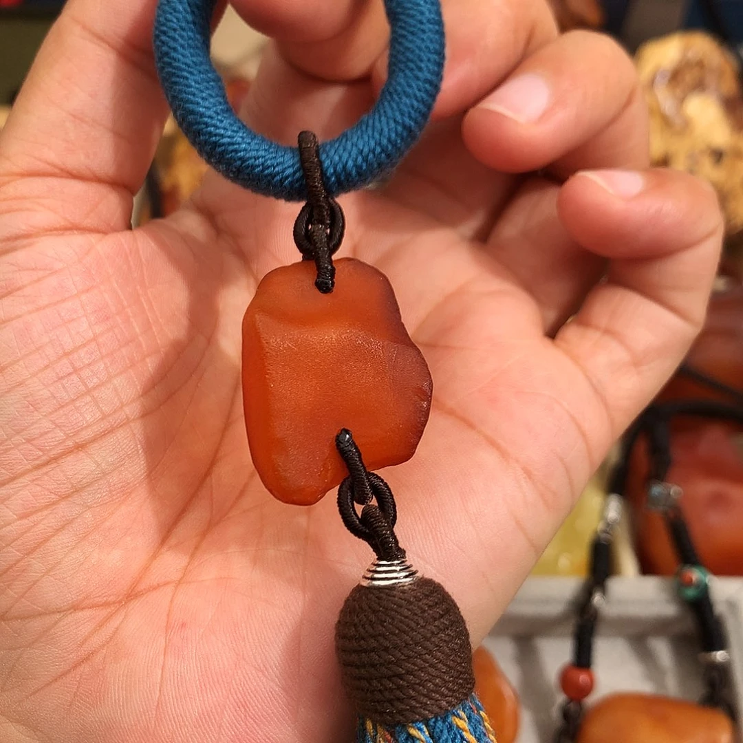 蜜蜡裸石未镶嵌你