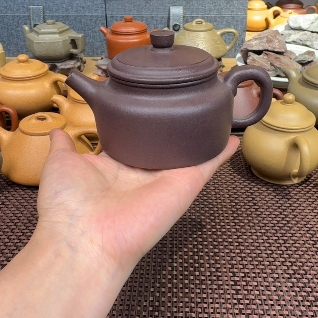 联***盈茶壶紫泥天青260毫升左右预售
