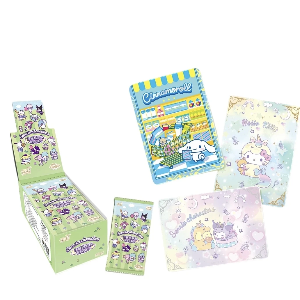 【抓猫3狗6】 三丽鸥家族萌梦收藏卡经典包活力菲林（默认代拆）M