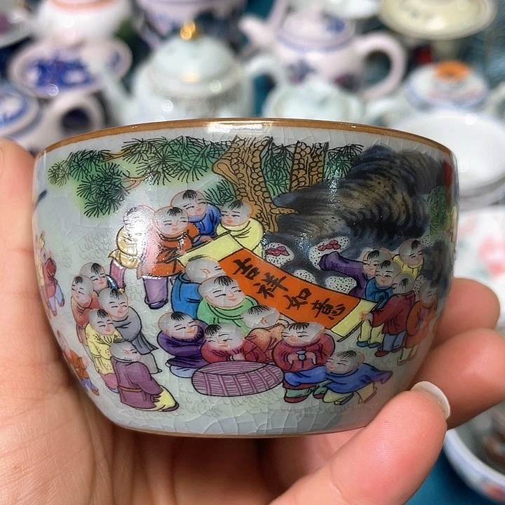 景德镇陶瓷主人杯123444