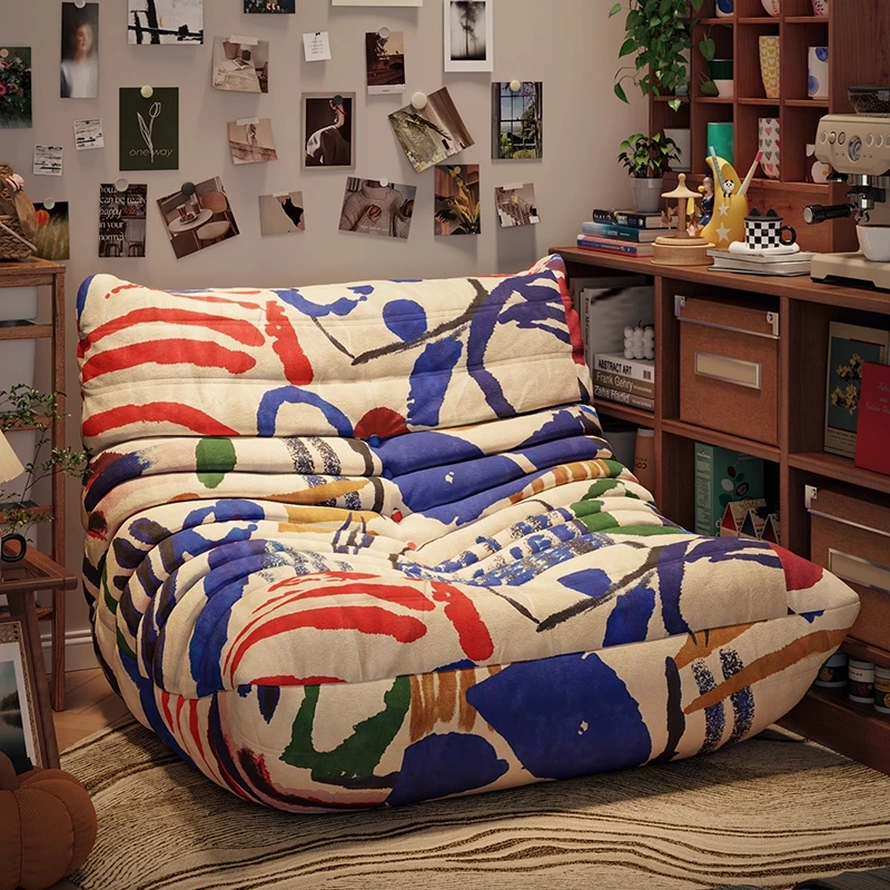 原版togo毛毛虫沙发卧室单人小沙发懒人沙发可躺可睡客厅休闲躺椅