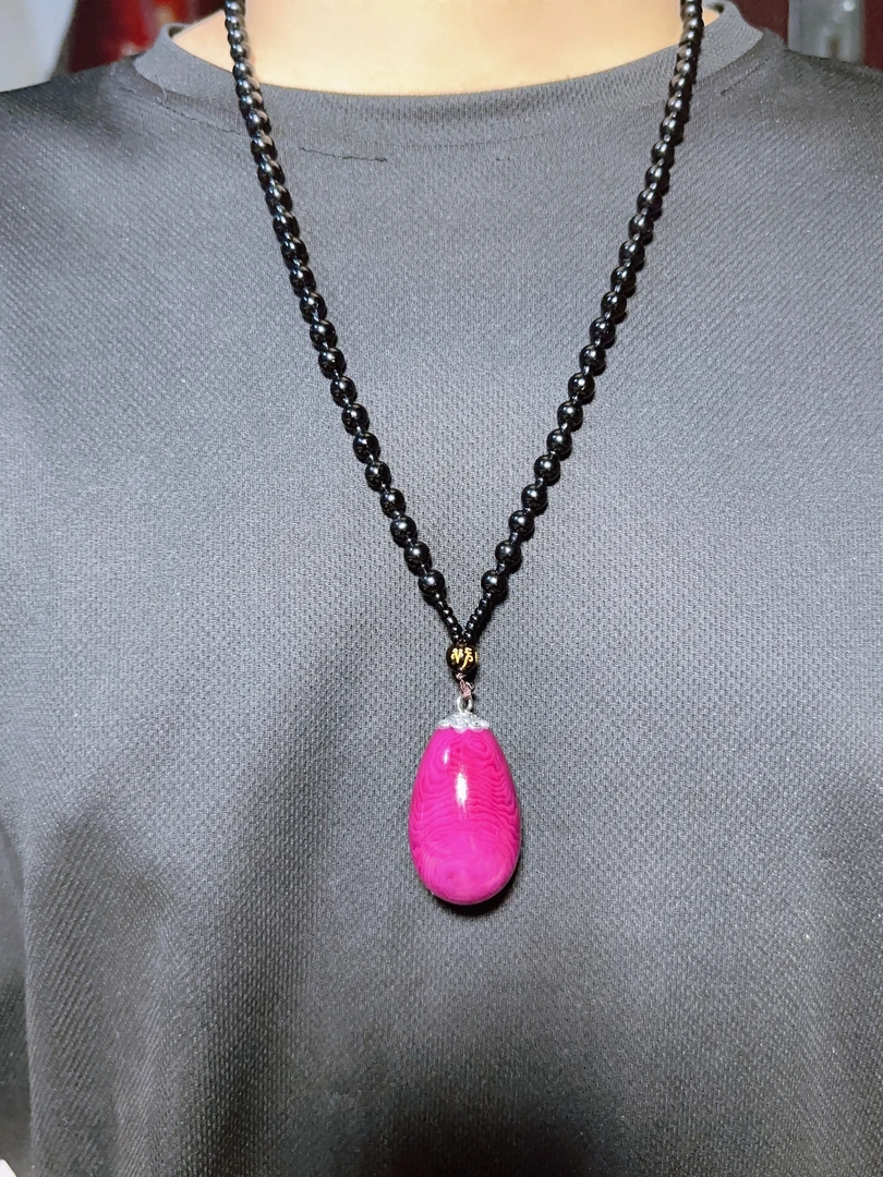 佛心果菩提吊坠钥匙扣手把件穿绳子创意饰品