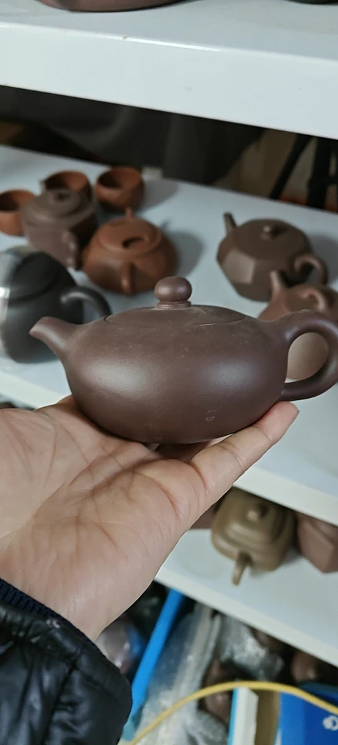 紫砂壶扁玉