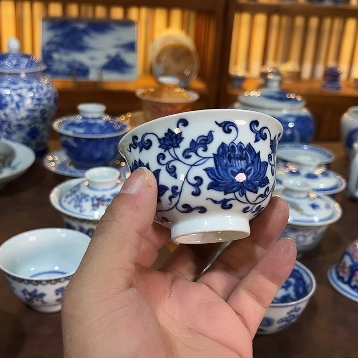錡镇堂手工手绘杯