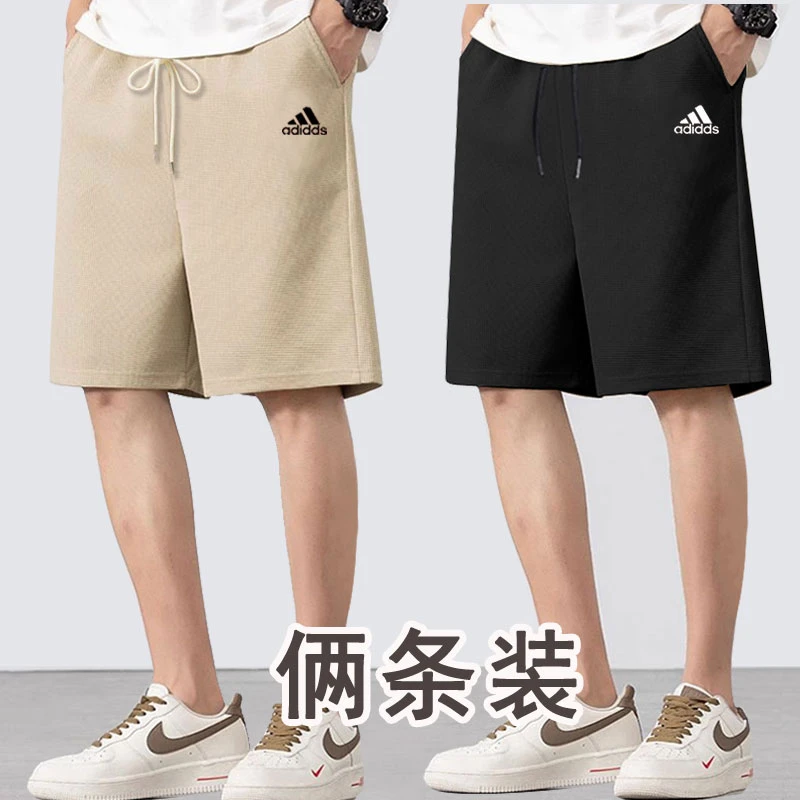 <拍一发二> 夏季短裤男女同款运动简约休闲裤百搭潮流五分裤外穿