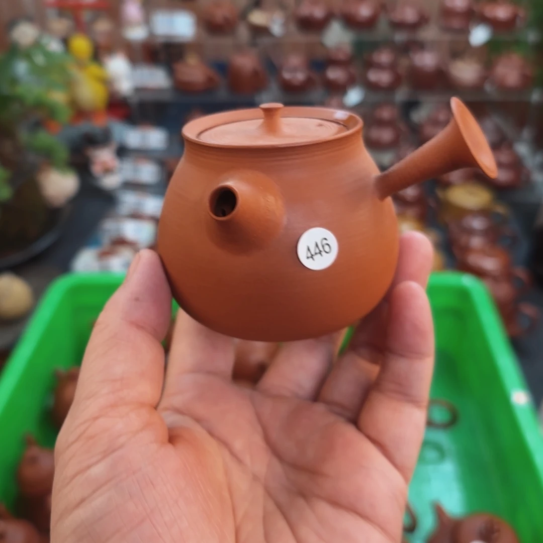 茶壶朱泥朱泥茶壶微瑕120C