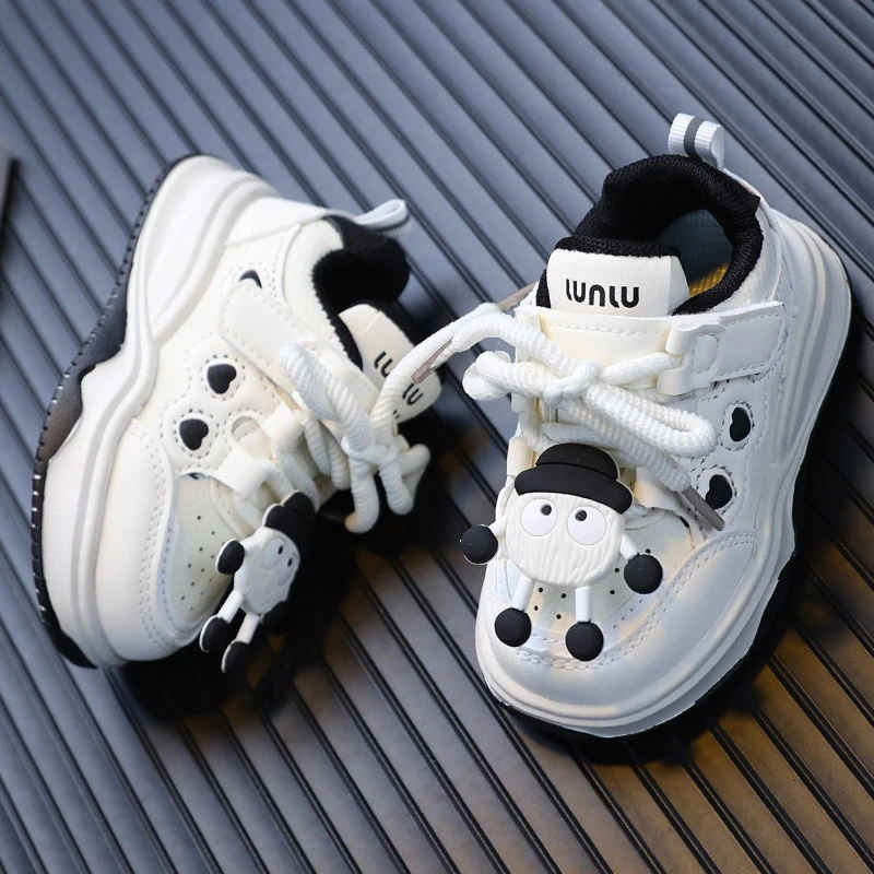 2025春季新款儿童运动鞋1-2-3岁宝宝鞋男童板鞋女童休闲小白鞋