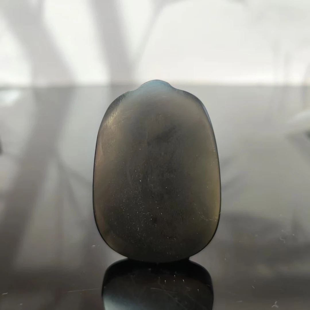 和田玉无事牌吊坠0010