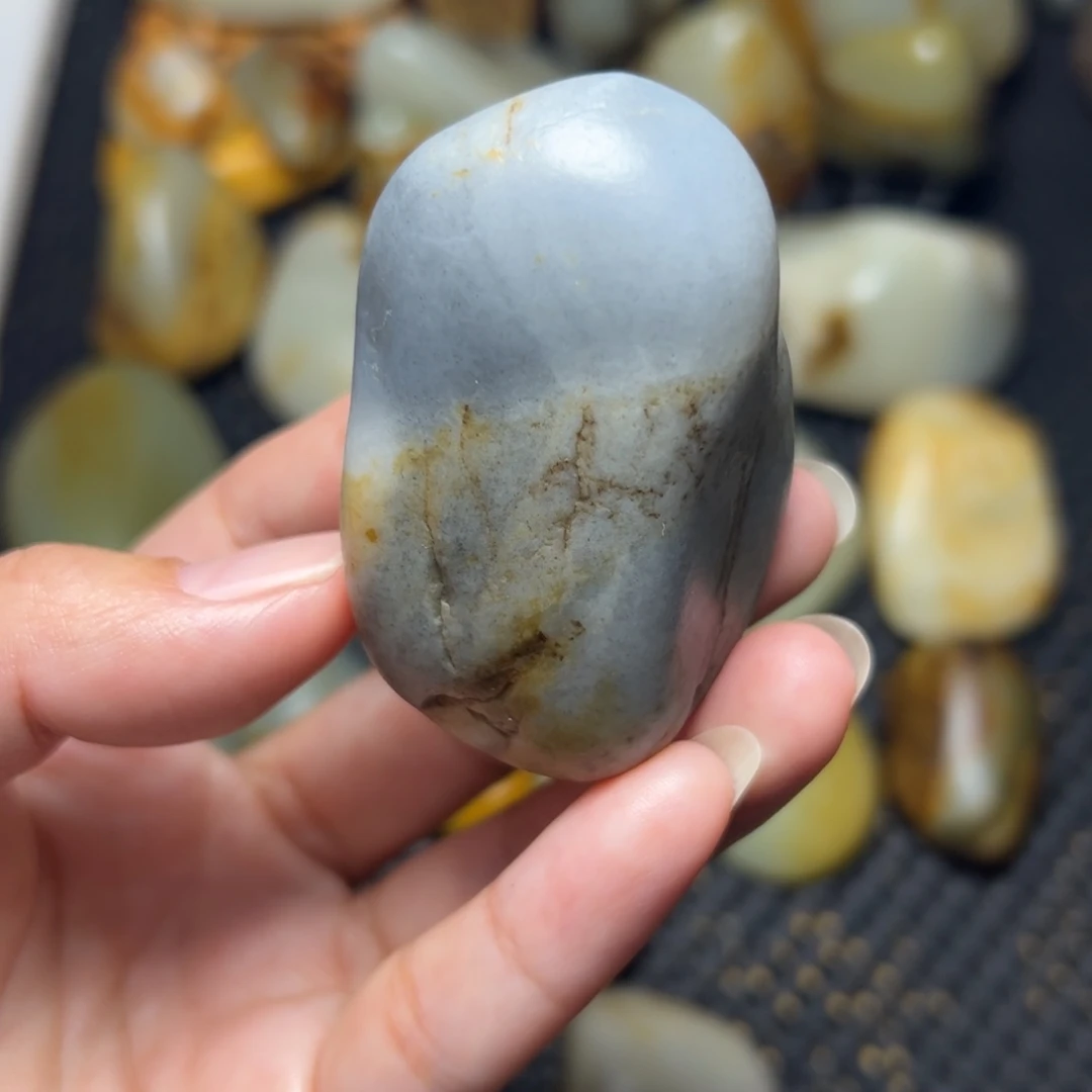 和田玉未镶嵌挂件A18