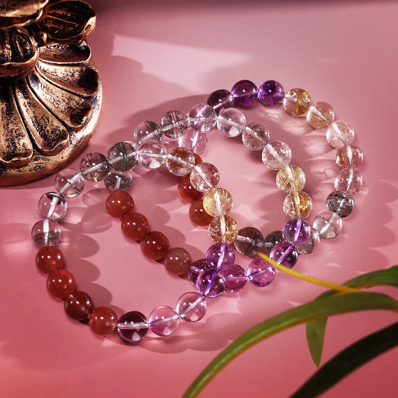 【晶锐珠宝推荐】H22霞光满天多宝单圈（多样性发其一）