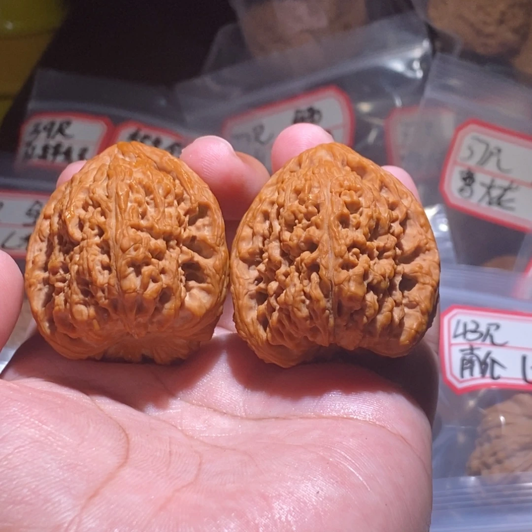 美***丝吊坠文玩核桃40全品南疆