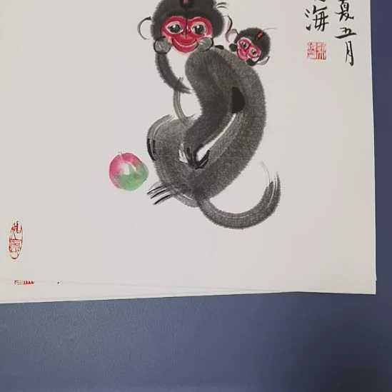 国画画家老师原作