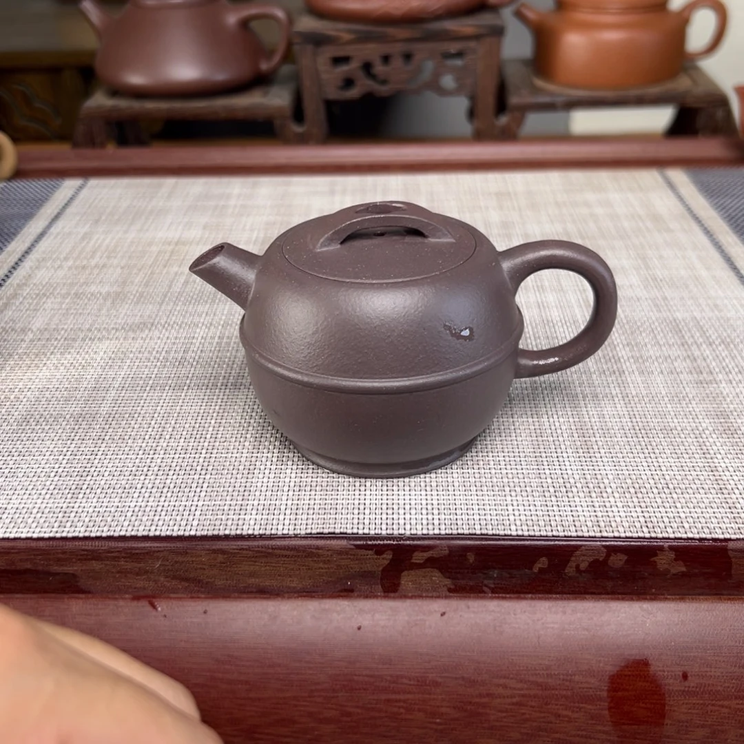 壶紫砂微瑕茶壶款0