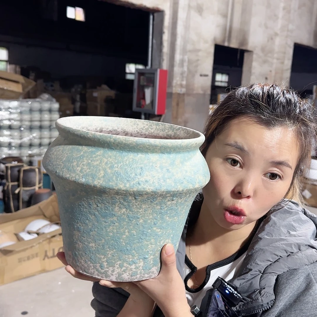 王嫂花盆1107-147高21口21