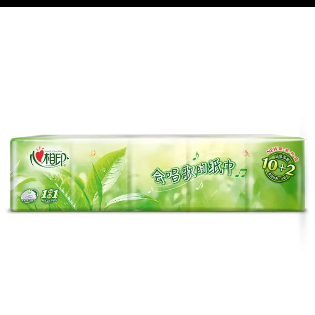 心相印手帕纸巾12包 茶香型
