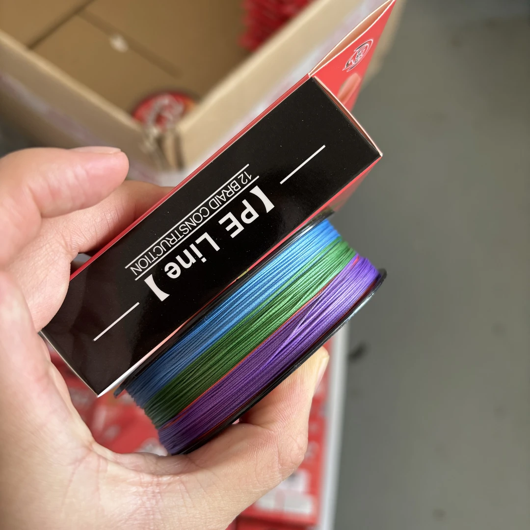 立宝阁中国制造PE线12编出口日本路亚主线强拉力耐磨大力高马鱼线