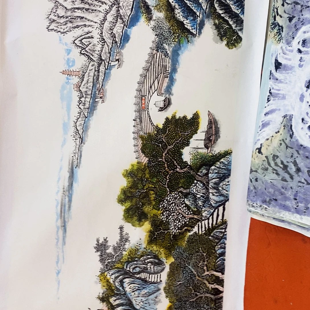 国画梦*开后任第三十二集团部队第