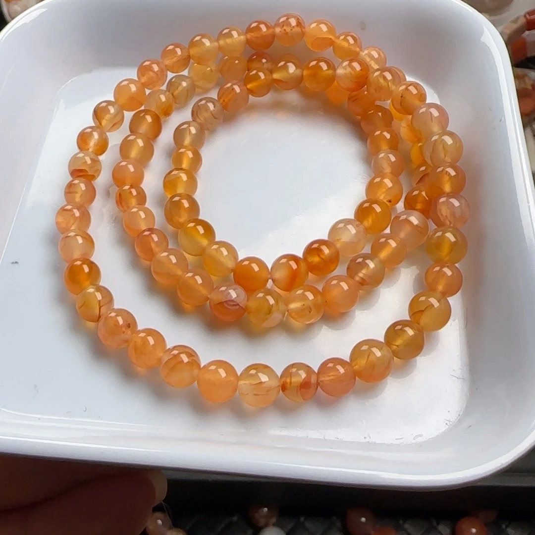 未镶嵌玛瑙/玉髓珠宝半成品