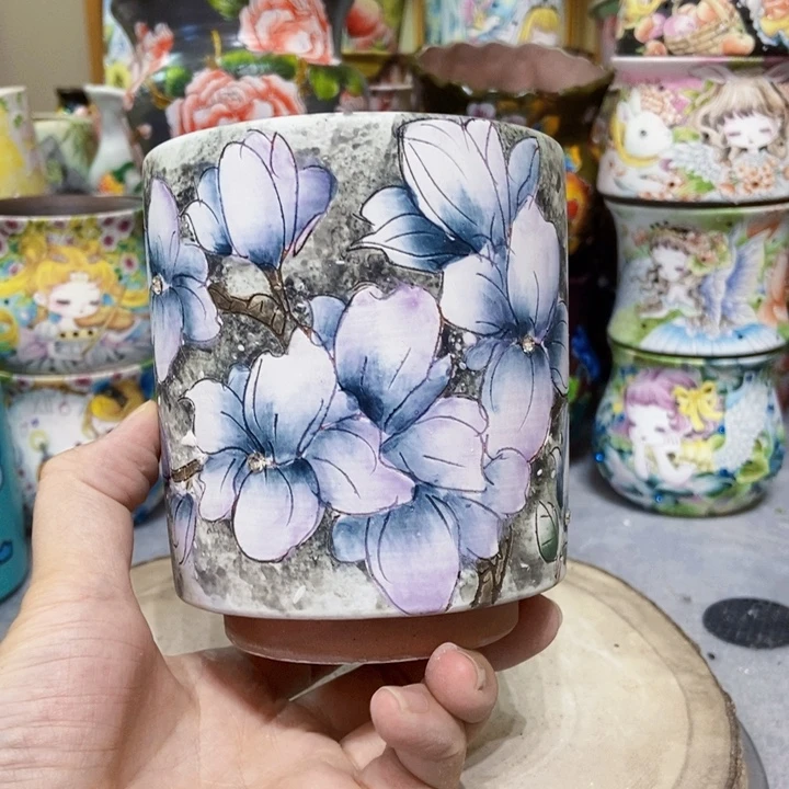 景德镇艺术手绘作品