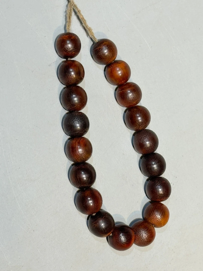 典藏 京城老赵木器高级塑料【十八子手持】竹木根雕摆件古典家具文