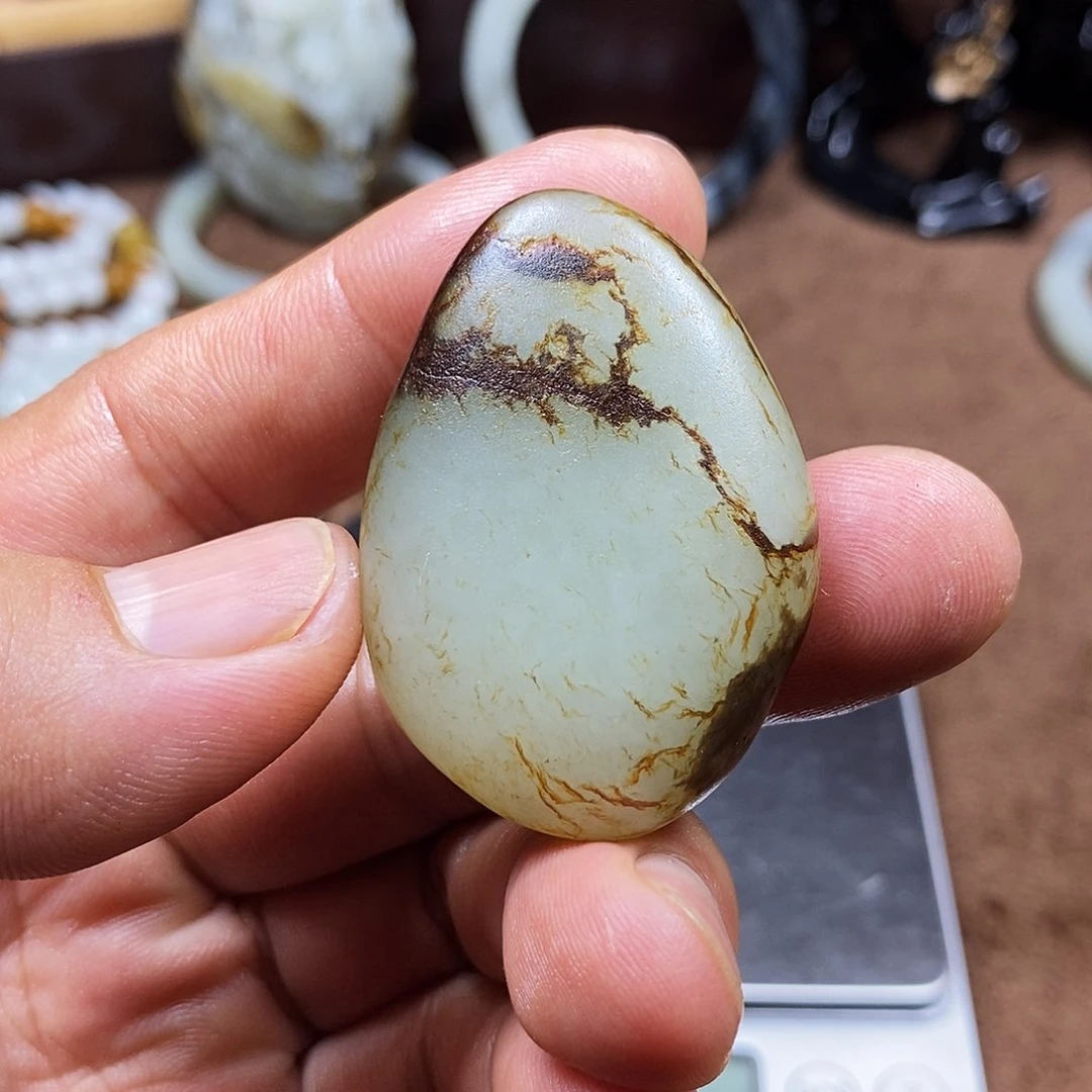 和田玉（子料）未镶嵌挂件