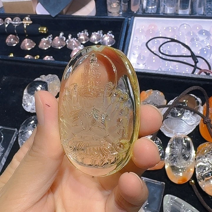未镶嵌珠宝半成品水晶神****宝