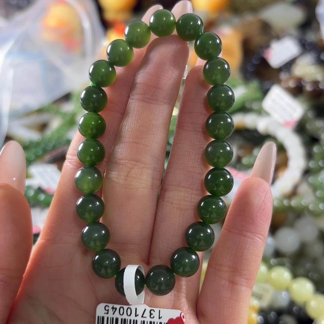 和田玉未镶嵌手串170