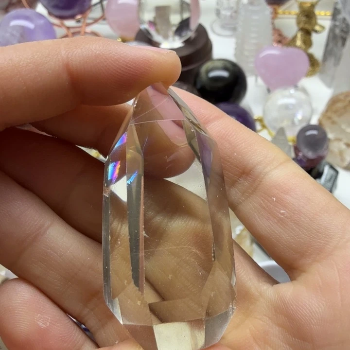 水晶未镶嵌珠宝半成品