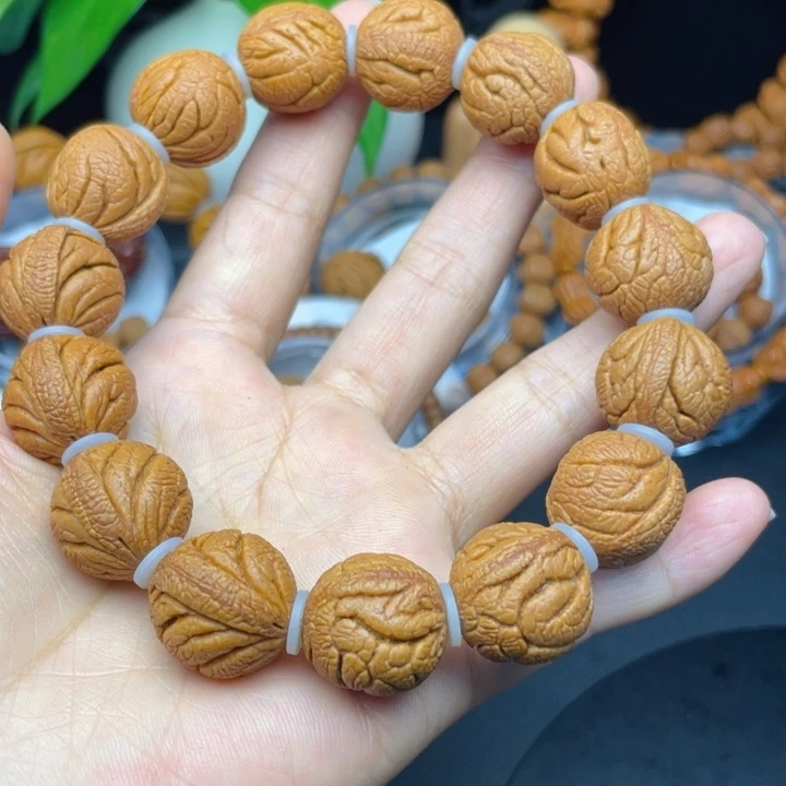 运***咂吊坠桃核龙纹桃核