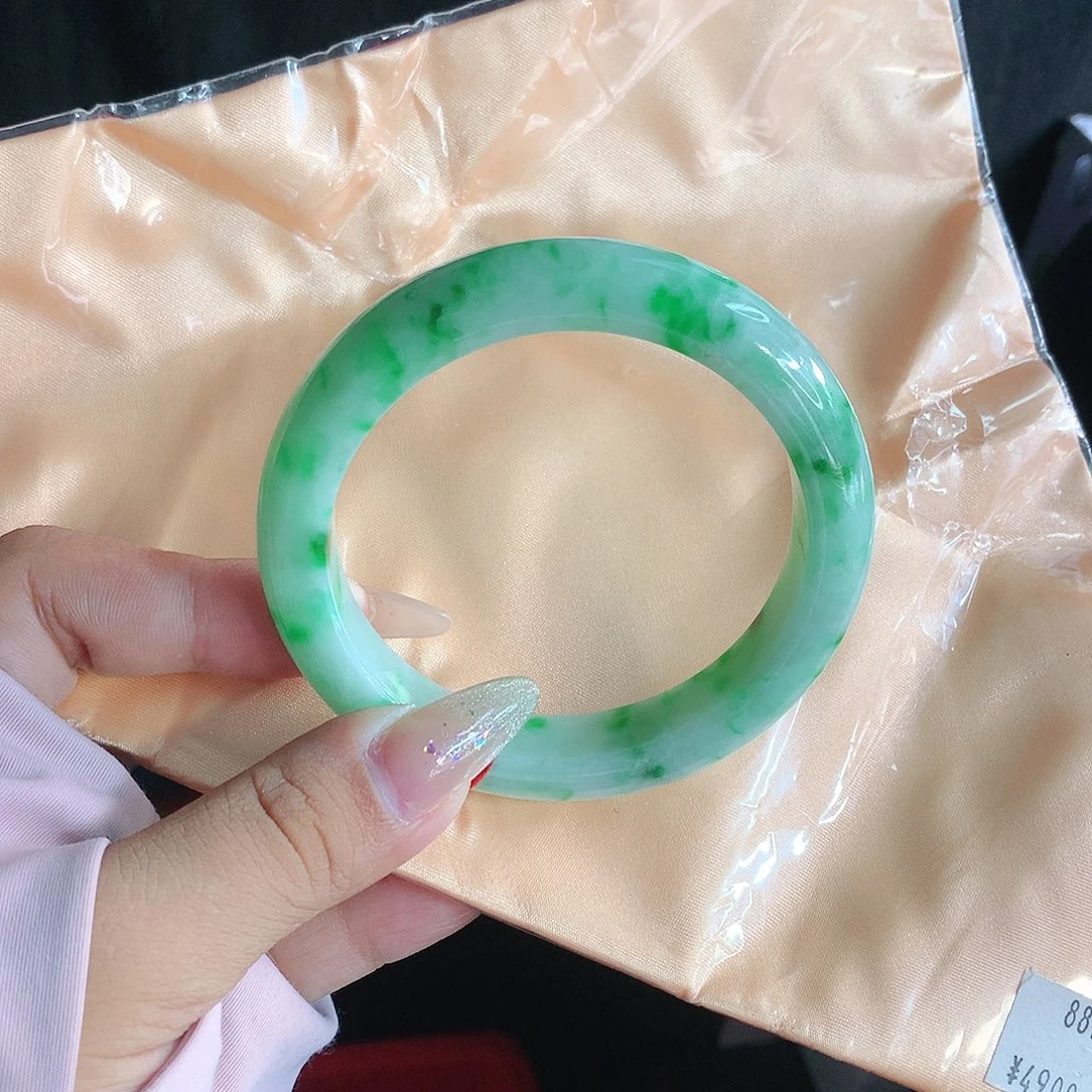 未镶嵌手镯翡翠58圈2089
