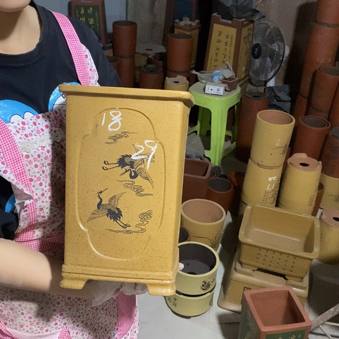 紫砂花盆紫砂花盆