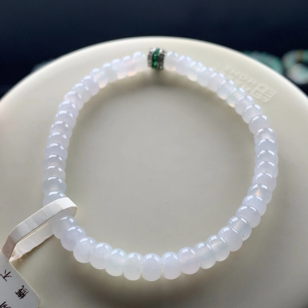 翡翠未镶嵌手链卡5