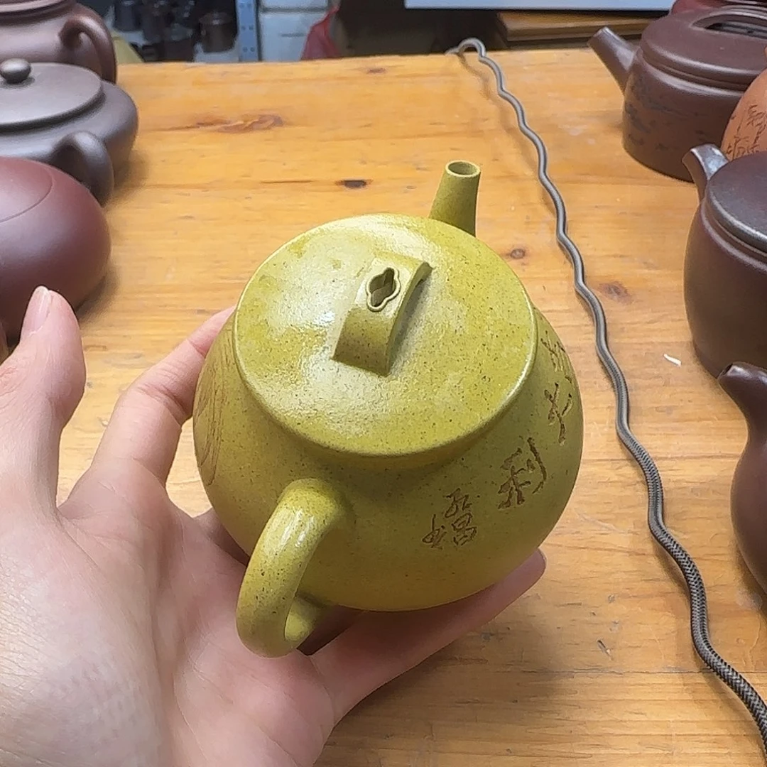 紫砂茶壶民间手艺人全手工制作