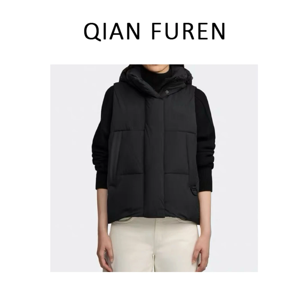 【连帽马甲】甲连帽时尚甲新款加厚保暖外套