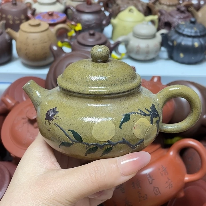 紫砂茶案200cc宜兴紫砂壶