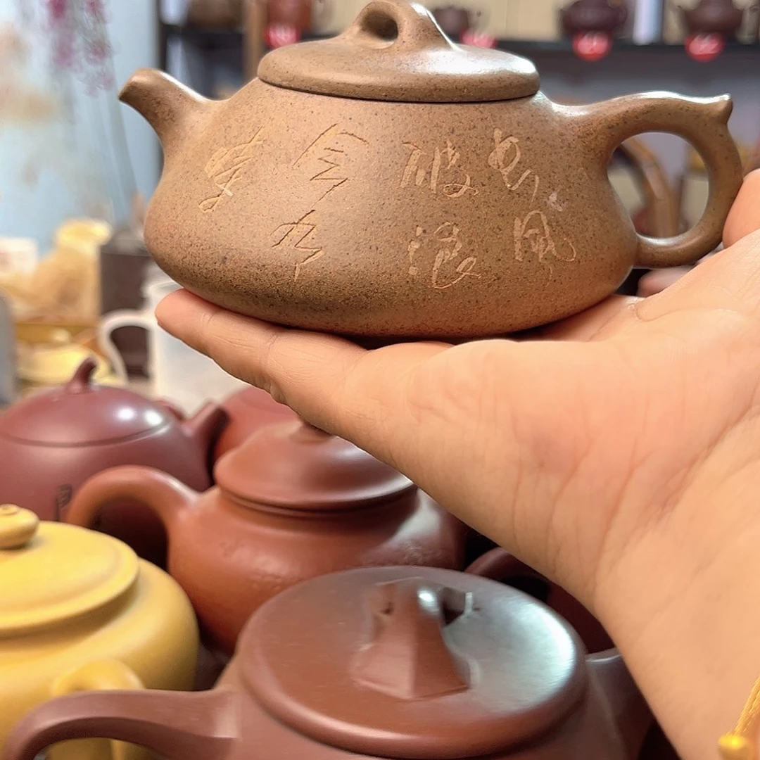茶壶紫砂全手工制作