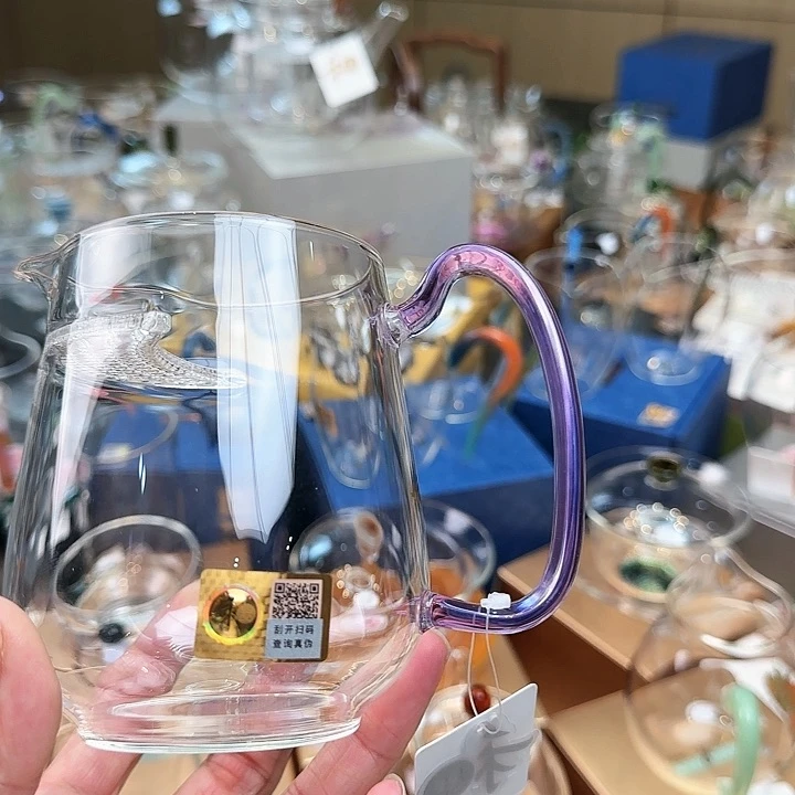 禾器浅紫色丰然煮茶器