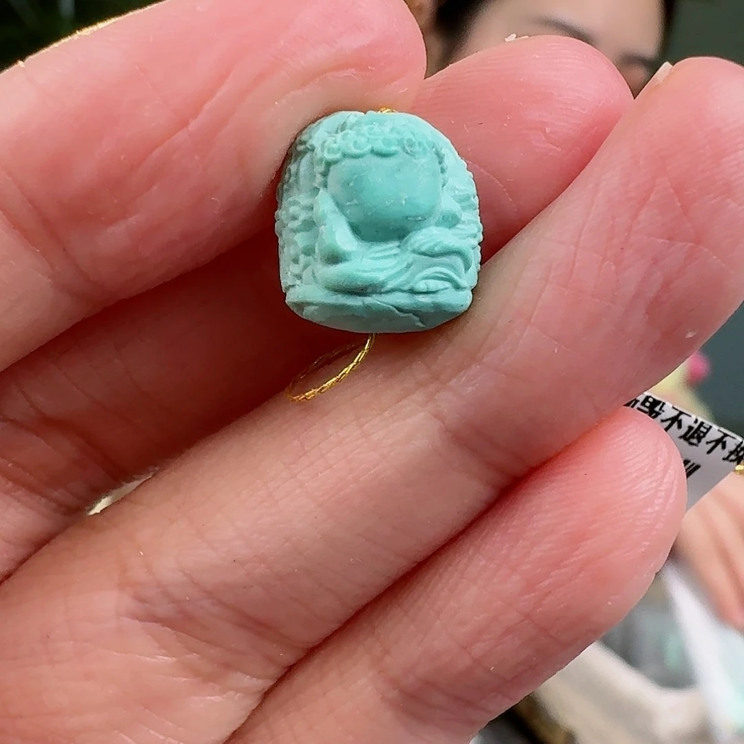 绿松石珠宝奇石未镶嵌