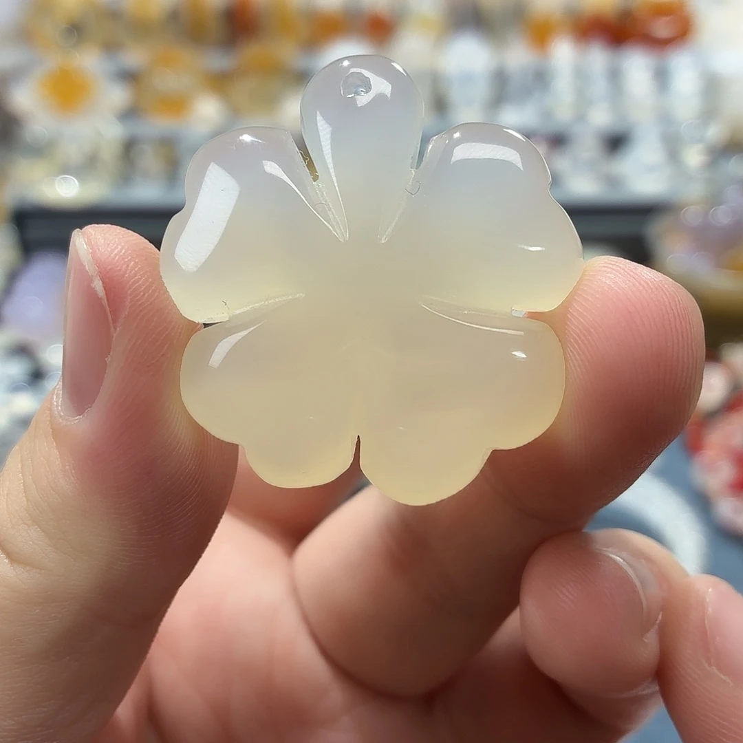 玛瑙/玉髓未镶嵌吊坠(不含链)