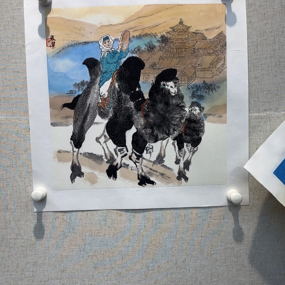 国画亲笔手绘原创