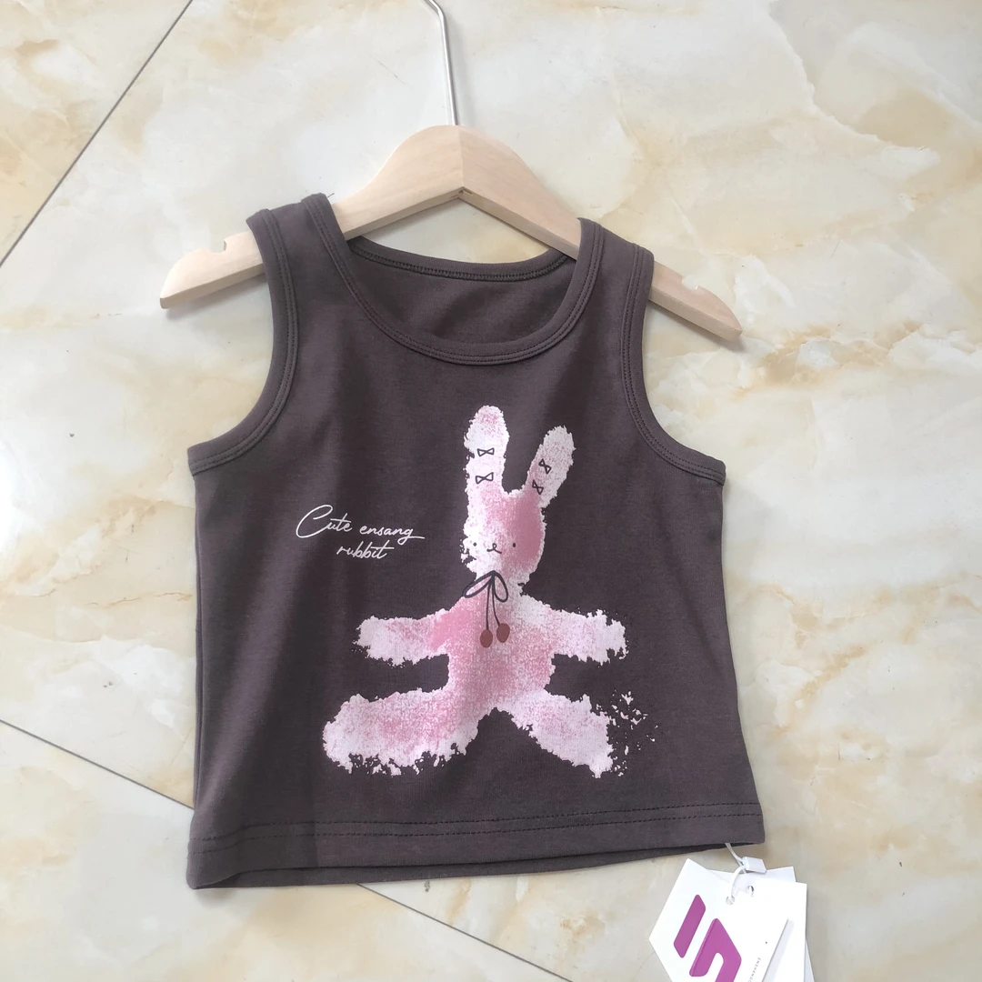 【诺宝儿】en-女童小兔子背心宝宝儿童22192