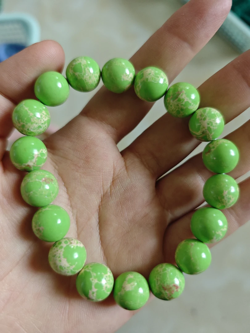 Q69菜籽黄12mm 手串